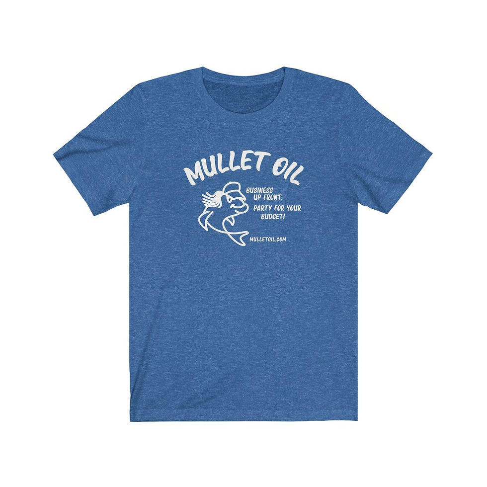 Thumbnail: Mullet Oil Unisex Jersey Short Sleeve Tee
