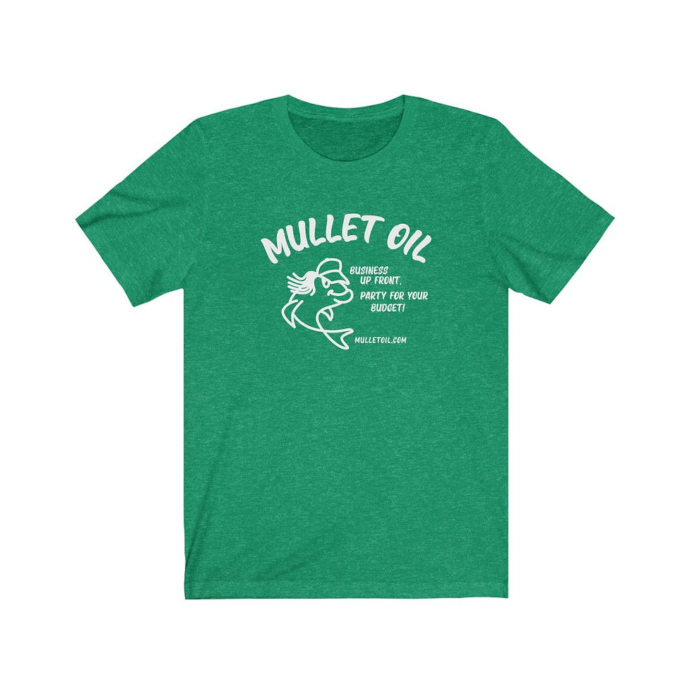 Thumbnail: Mullet Oil Unisex Jersey Short Sleeve Tee