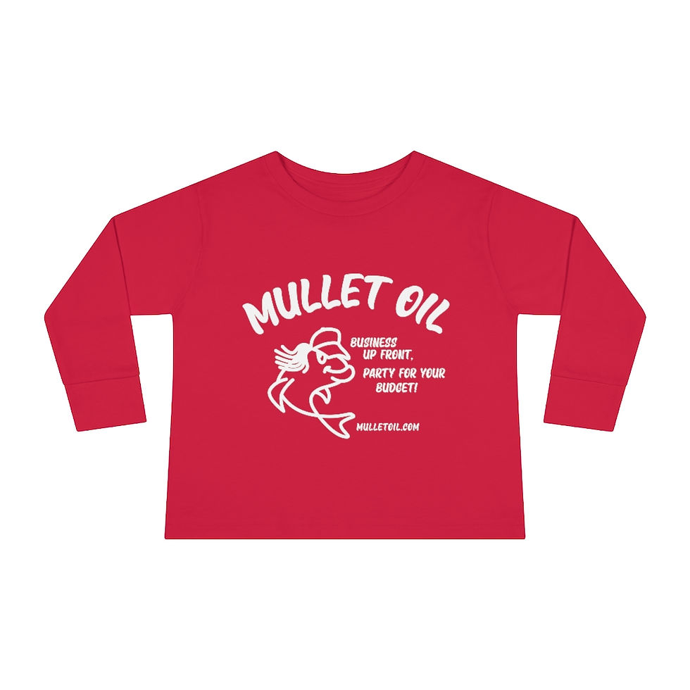 Thumbnail: Mullet Oil Toddler Long Sleeve Tee