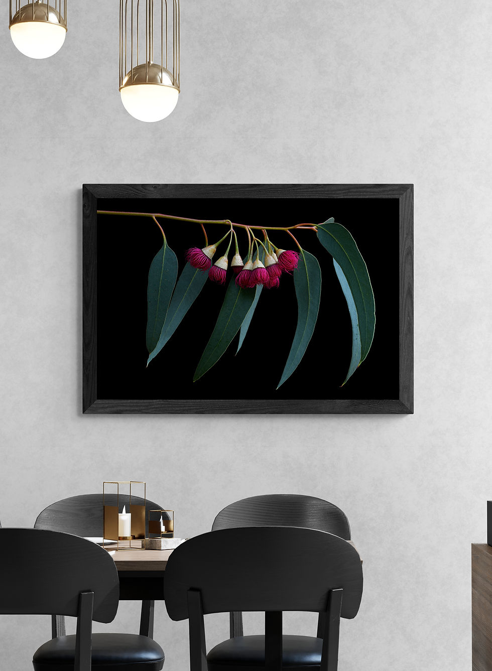 Thumbnail: Pink Ironbark Eucalyptus - Australian botanical wall art - Floral artwork - Photography print by Nadia Culph