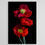 Thumbnail: Red Poppy Flowers - Printable dark floral wall art - Digital download by Nadia Culph