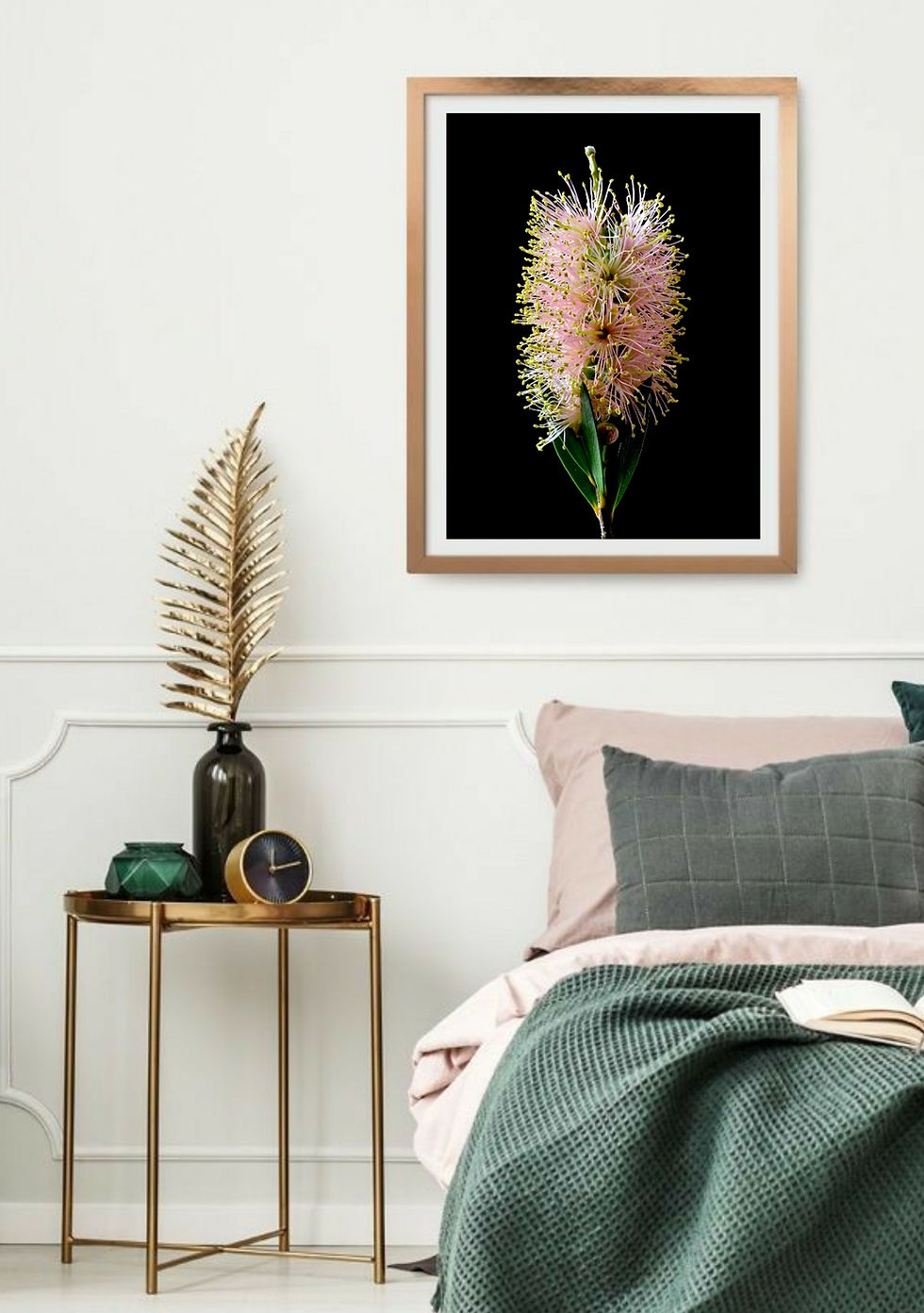 Thumbnail: Pink Bottlebrush ~ Australian Native Flower Print ~ Small Floral Wall Art - Photography by Nadia Culph