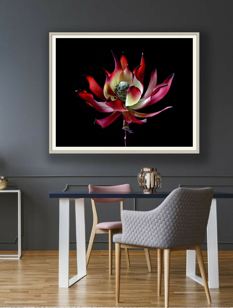 Leucadendron ~ Moody Flower Photography - Botanical wall art print by Nadia Culph