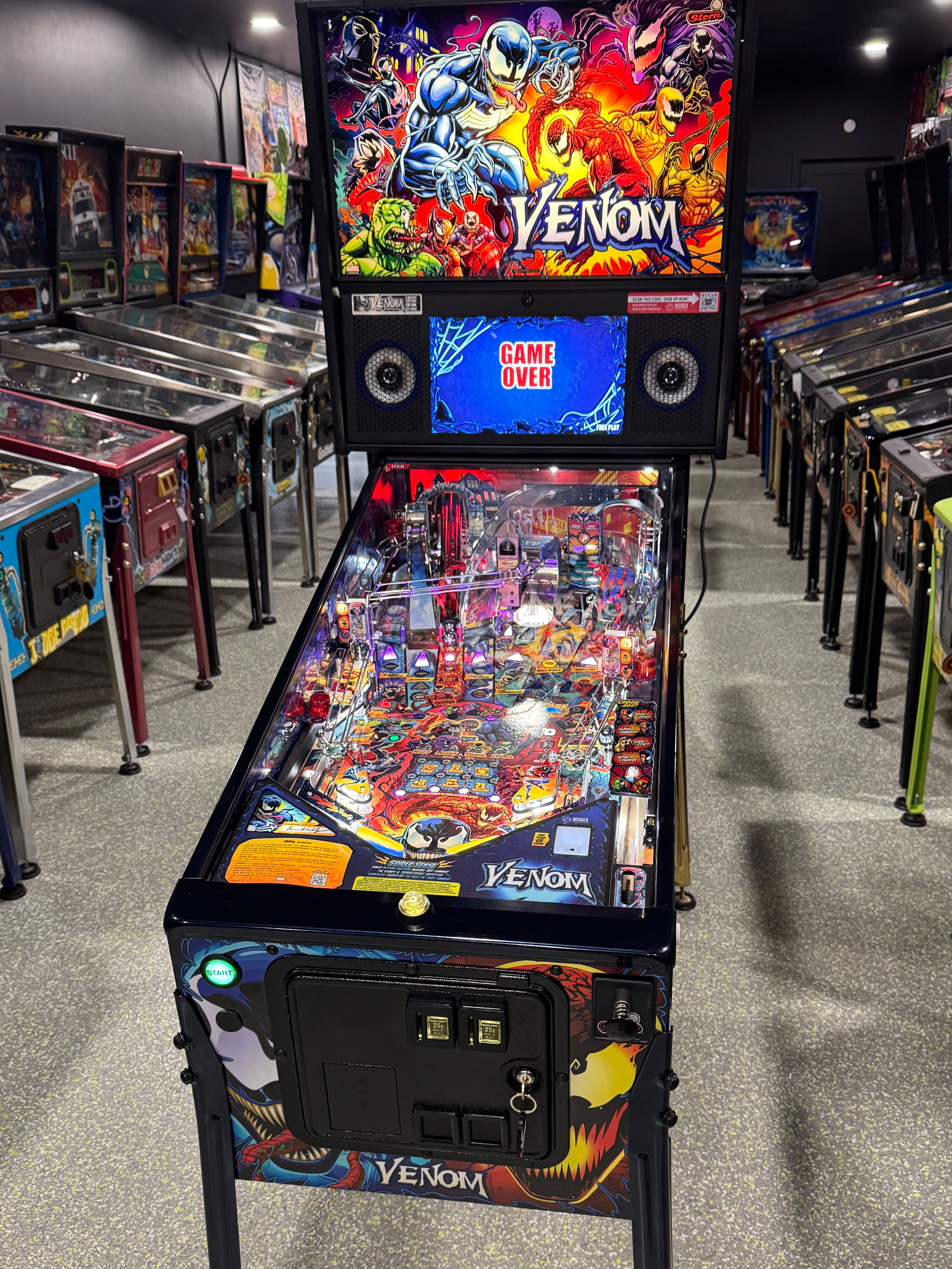 Venom Limited Edition Pinball Machine by Stern FREE SHIPPING