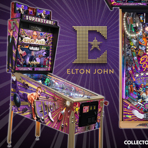 Elton John Collectors Edition Pinball Machine by Jersey Jack IN STOCK