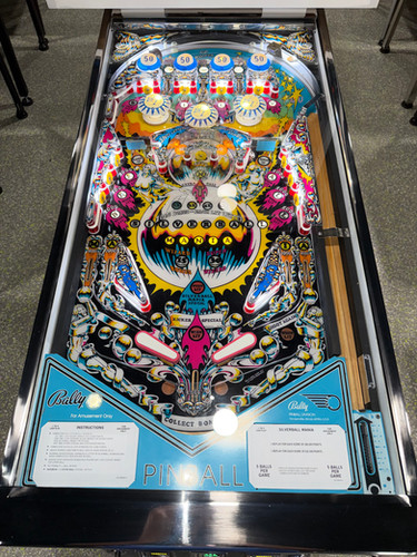 Silverball Mania By Bally 1980 Pinball Machine restored | Orange
