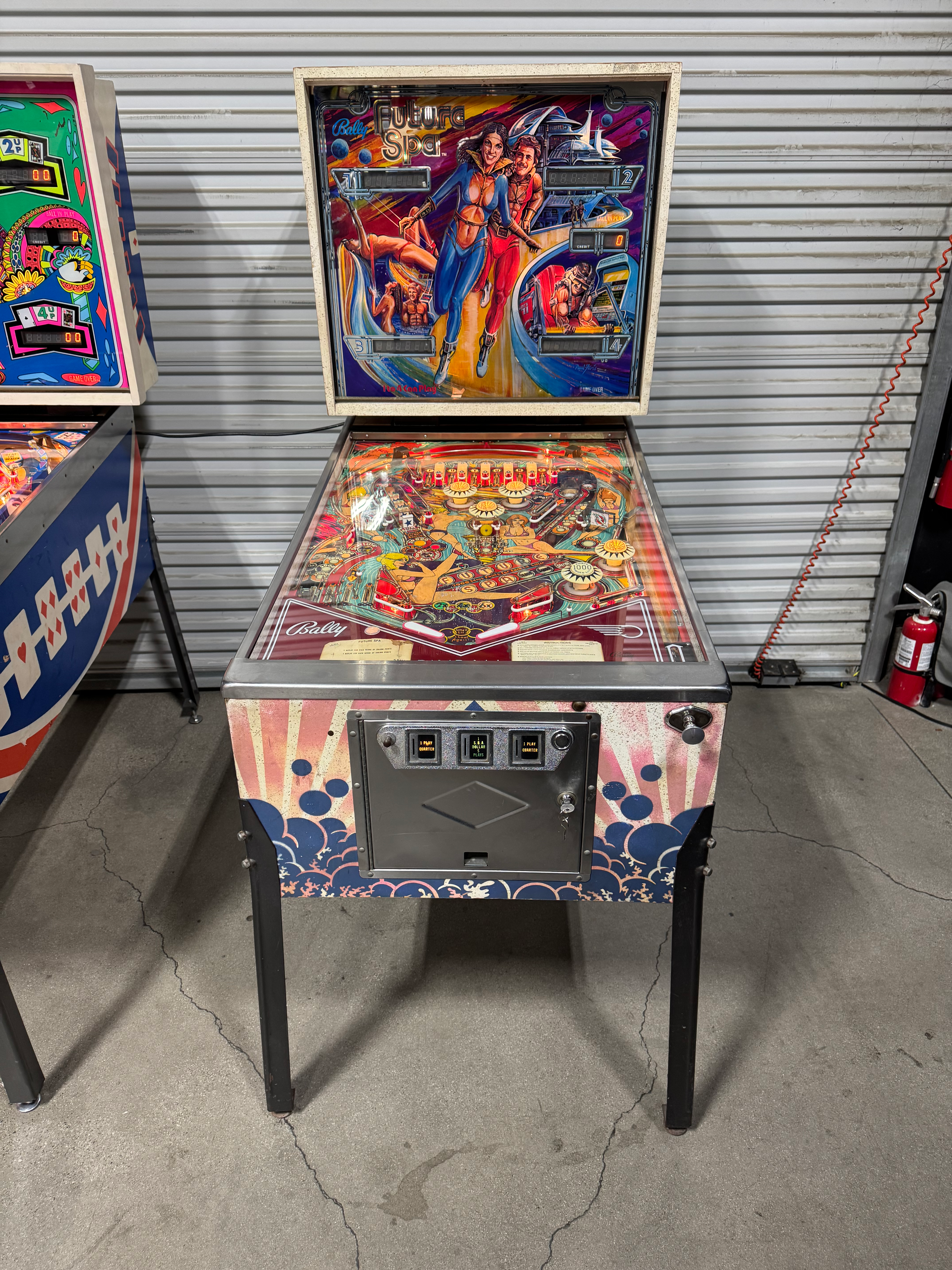 Future Spa Pinball Machine by Bally