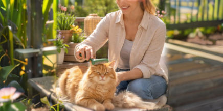 Gérer la mue de printemps de votre compagnon : chiens et chats, on s'organise !