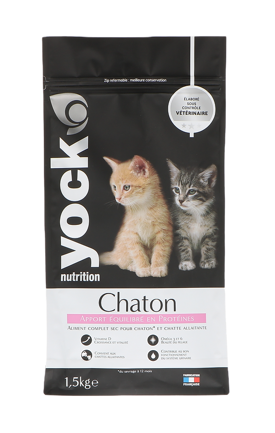 YOCK croquette pour chatons - Magasin Vert Vosges