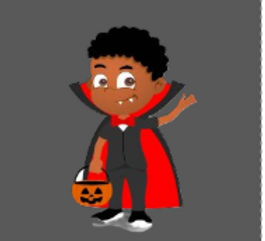 kids halloween disco party