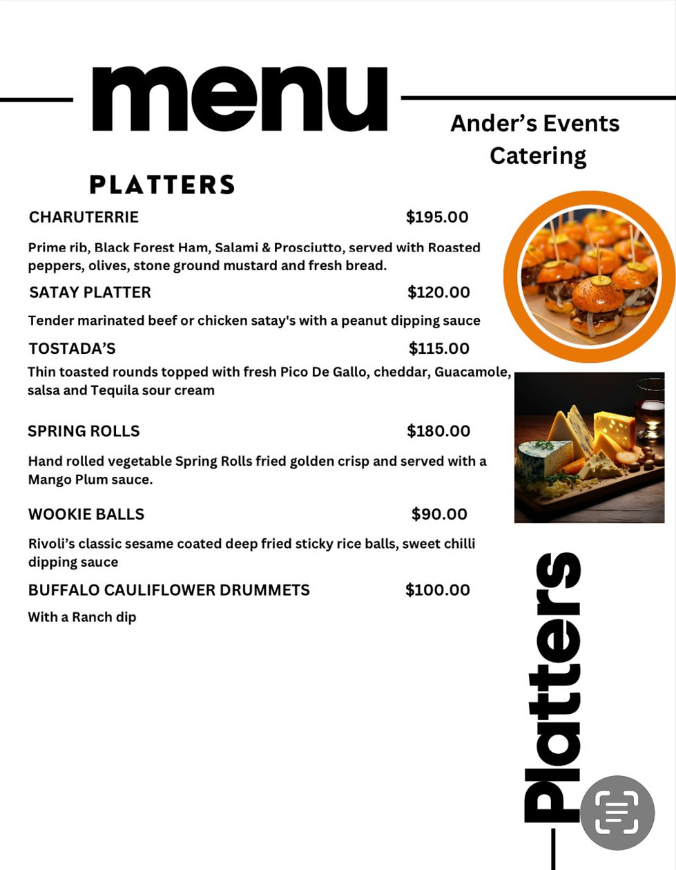 Best selection of Catering Platters  In Toronto Ontario