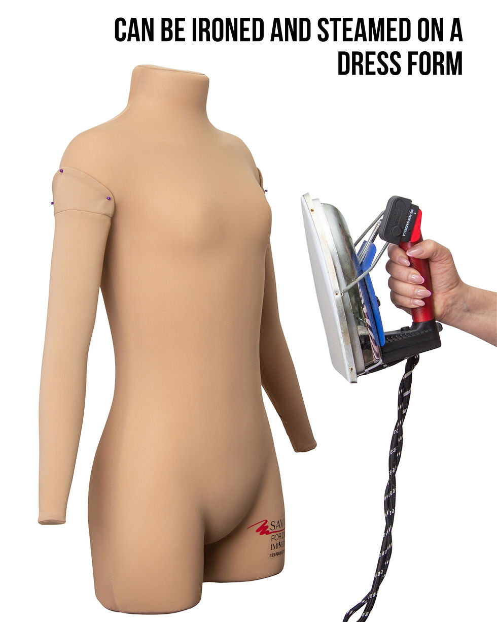 Thumbnail: Iminera Sport dress form ironing process view