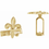 縮圖：Fleur-de-Lis Cuff Links