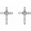 縮圖：Diamond Cross Earrings