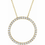 Thumbnail: Diamond Circle Necklace