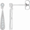 縮圖：Diamond Teardrop Earrings