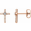 縮圖：Diamond Cross Earrings