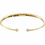 Thumbnail: Diamond Hinged Cuff Bracelet