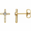 縮圖：Diamond Cross Earrings