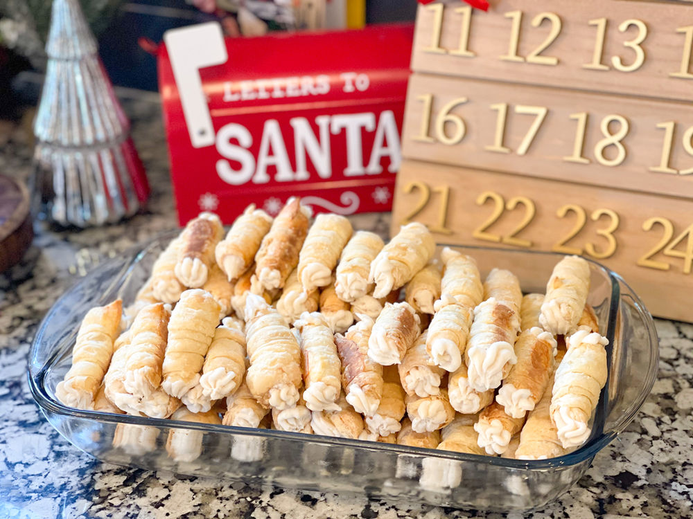 A Holiday Tradition Mini Cream Horns Recipe