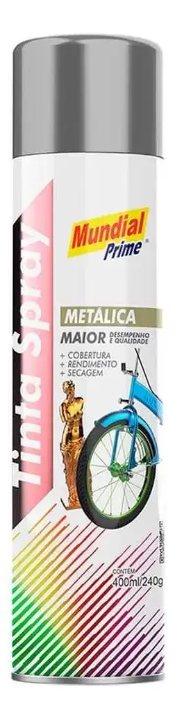 SPRAY ALUMINIO MUNDIAL PRIME 400ML