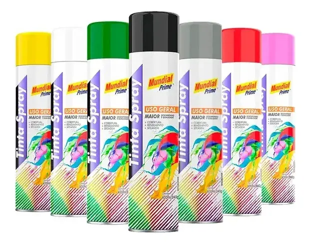 SPRAY VERNIZ MUNDIAL PRIME 400ML