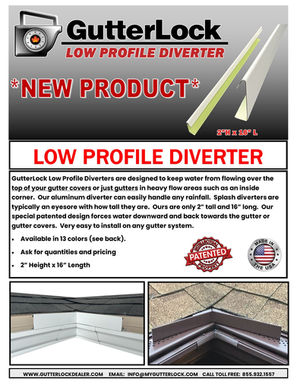 GutterLock Low Profile Diverter