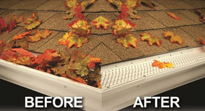Lock out leaves and debris from entering your gutters...GUARANTEED!