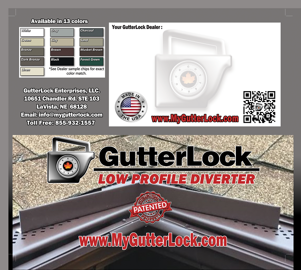 GutterLock Low Profile Diverter product and company details