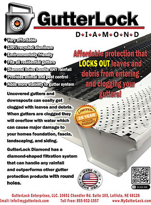 digital flyer GutterLock Diamond