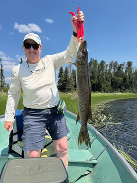 northern pike, fishing, northern pike fishing, fly-in fishing trip, Canada