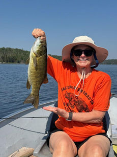smallmouth bass, bass, fly-in fishing outpost, fly-in fishing, Ontario