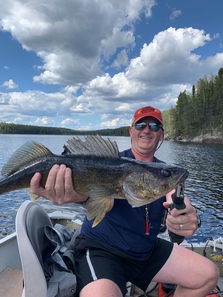 Fly-in fishing for Walleye in Canada