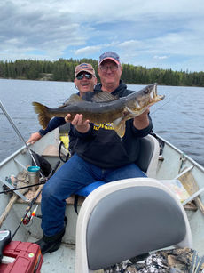Trophy walleye fishing in Ontario