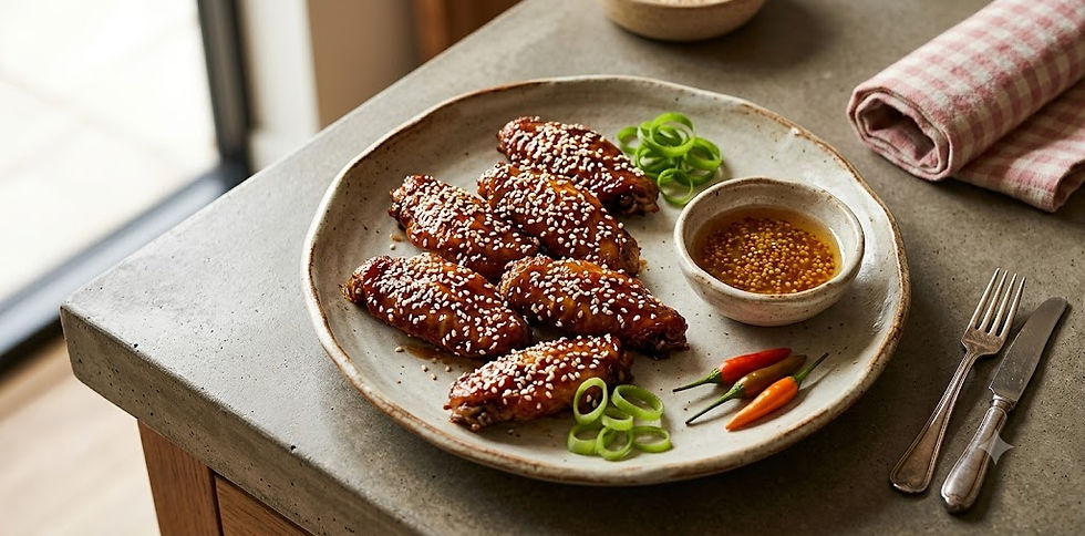 縮圖：PL10017-芝麻鳥雞翼 50g x 10pcs (會員價)