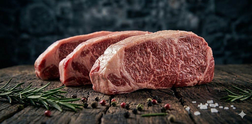 OB10026-加拿大牛西冷安格斯Frozen Striploin CAB Clear River 約6-7kg(會員價)