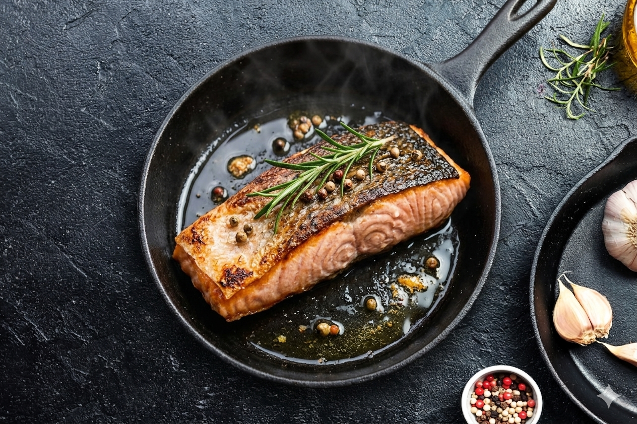 挪威冰鮮三文魚 Norway Chilled Salmon Fillet Raw (Skin On / Bone Less