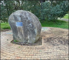 Pinjarra massacre commemorative boulder 2026