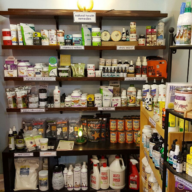 natural pet food stores