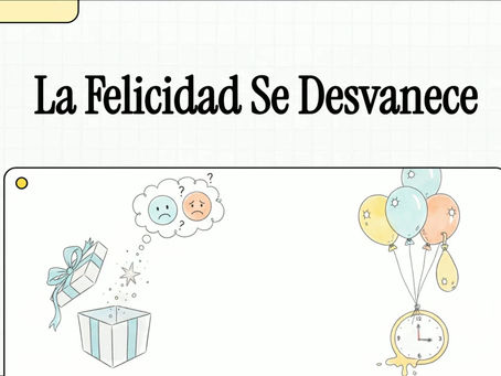 La felicidad se desvanece