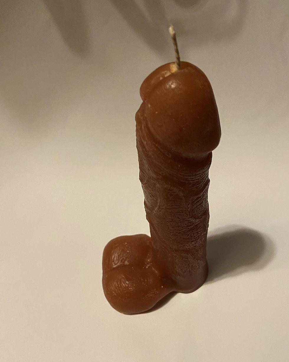 Thumbnail: erotic penis candle 6' tall Love Spell Scented