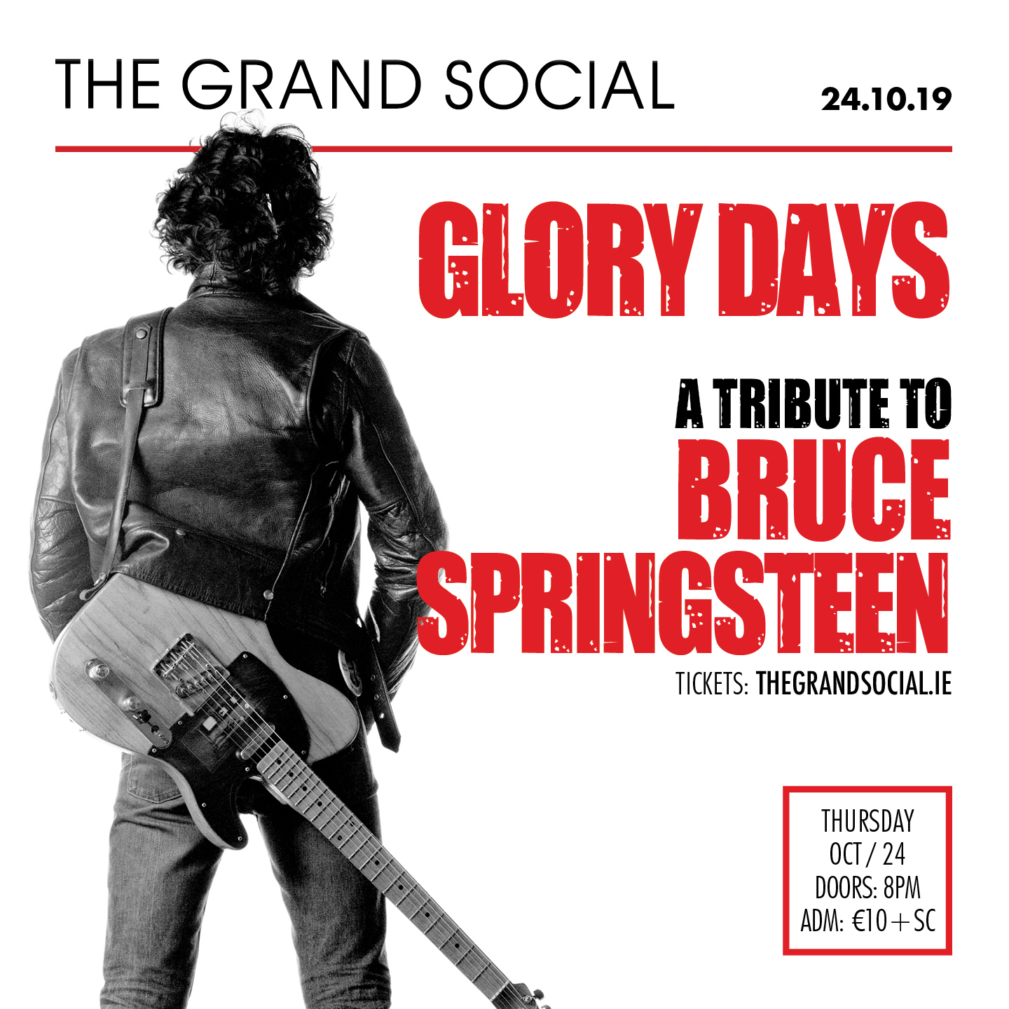 Glory Day's a Bruce Springsteen Tribute - The 4th Of July