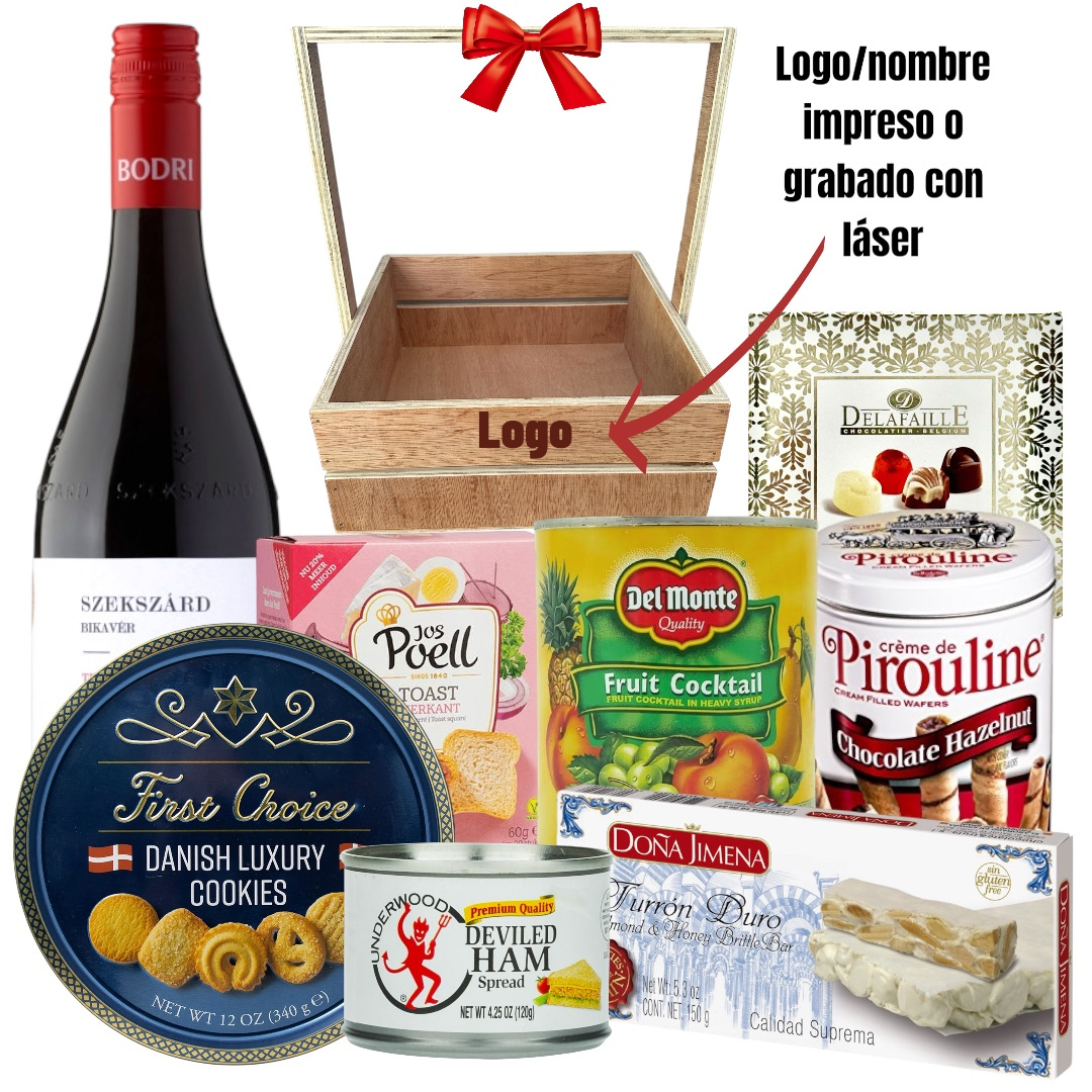 Canasta navideña 13