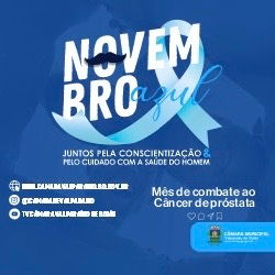 Câmara Municipal de Valparaíso reforça campanha do Novembro Azul