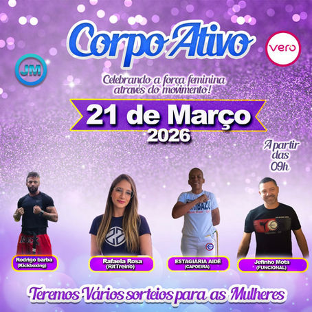 Centro Cultural Dendê na Capoeira realiza roda com o tema “Corpo ativo” em comemoração ao mês da mulher