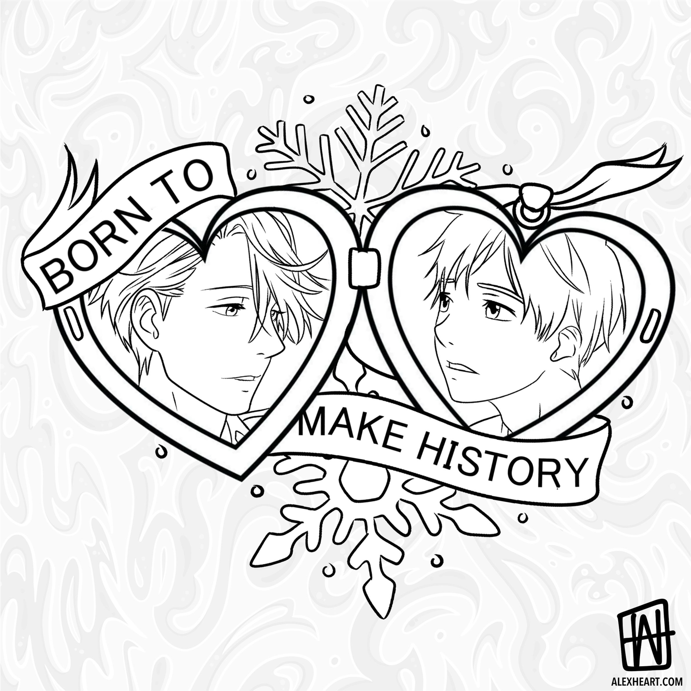 Yuri on Ice - Victor and Yuri