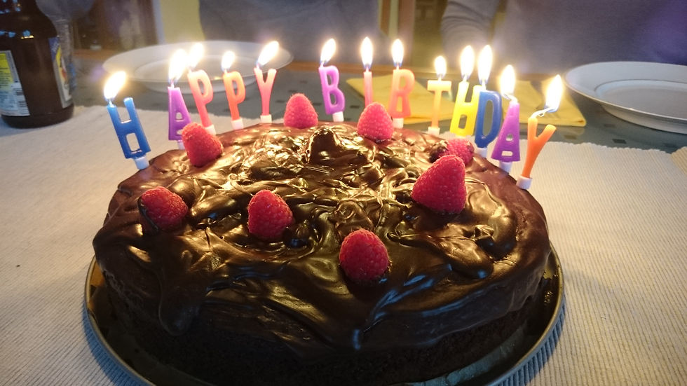 Und wieder ein Jahr älter (seufz)