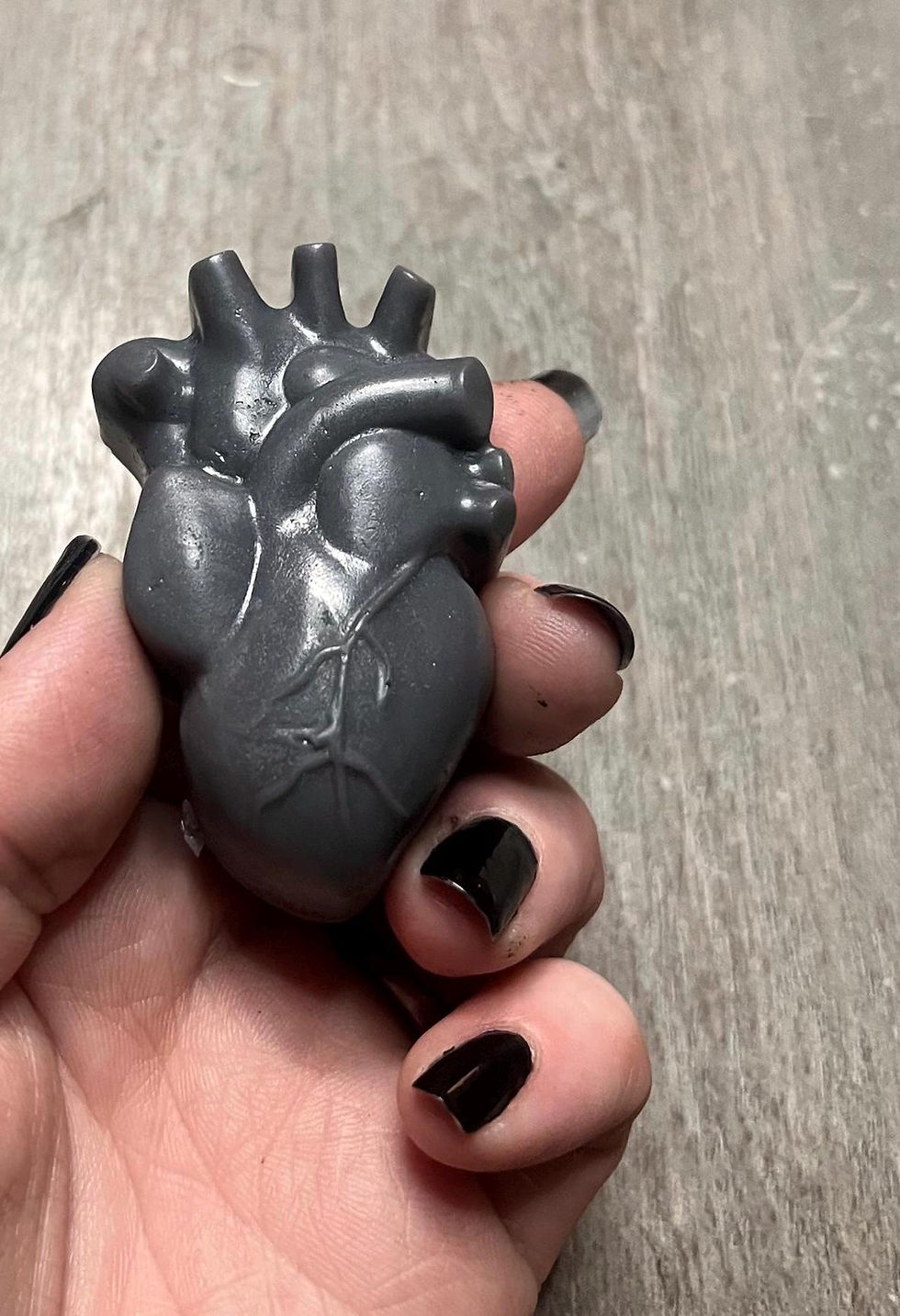 Thumbnail: Anatomical Heart Hand Soap - Vanilla and Rose Petal Scented
