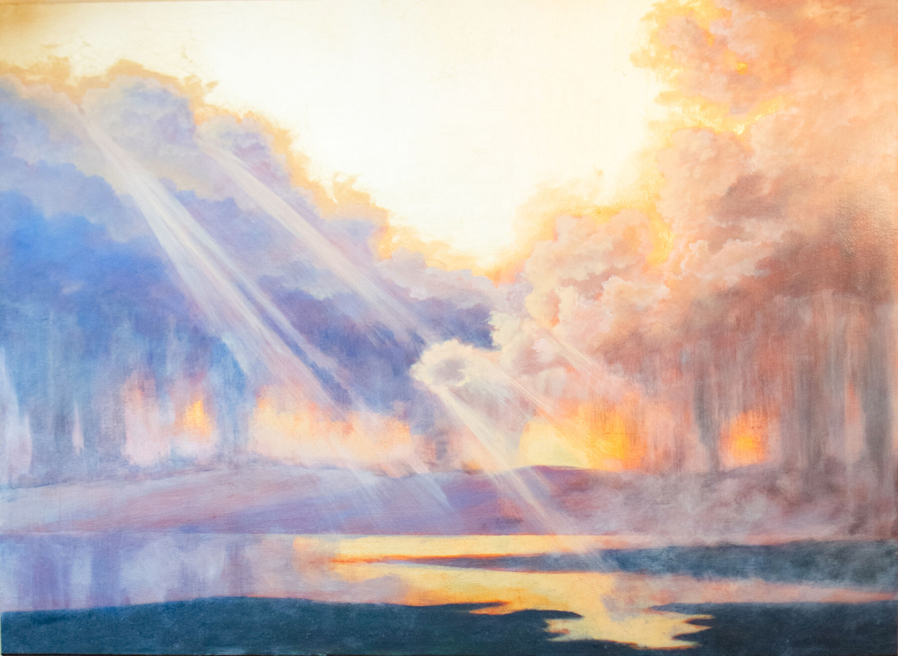 As the Sun Parts the Clouds