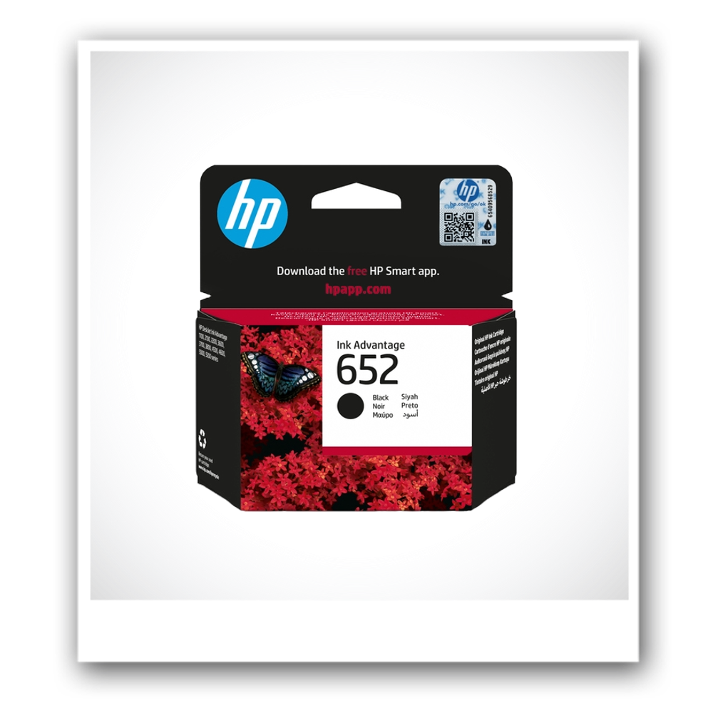 HP 652 Black Ink Cartridge